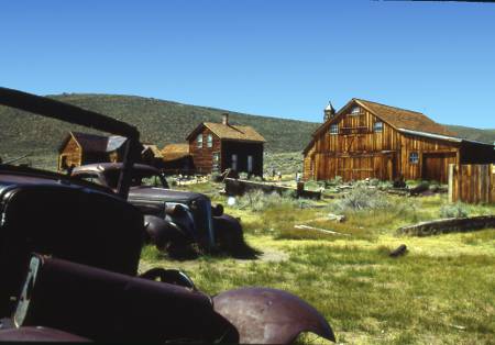 Bodie ghost town in California